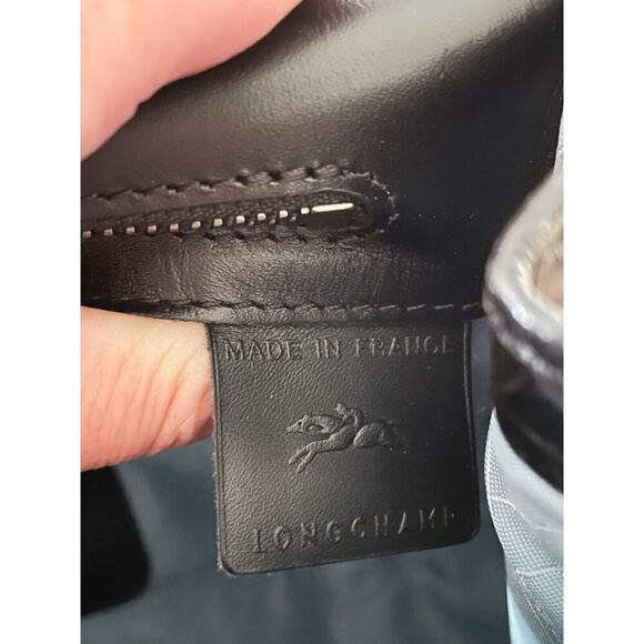 longchamp le pliage Heritage medium shoulder bag Butterfly design leather - Picture 12 of 12